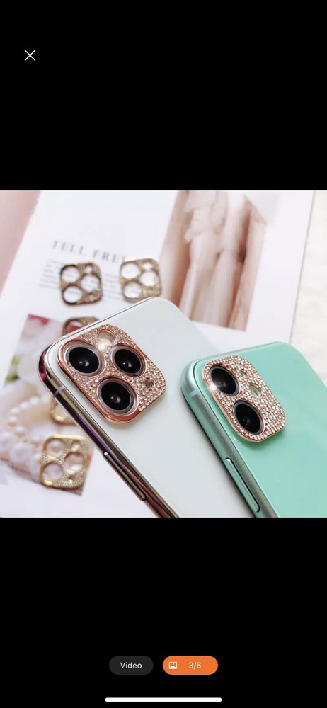 IPhone11/12 GLAMOROUS CAMERA LENS