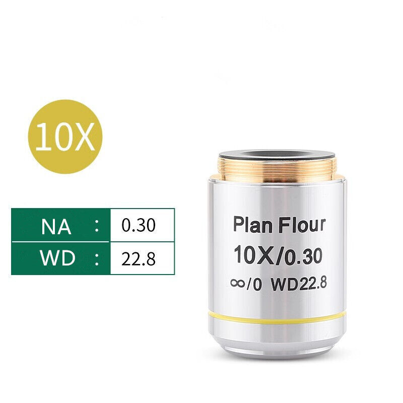 Metallurgical Plan Flour Semi-apochromatic Infinity Objective Parfocal 60 mm