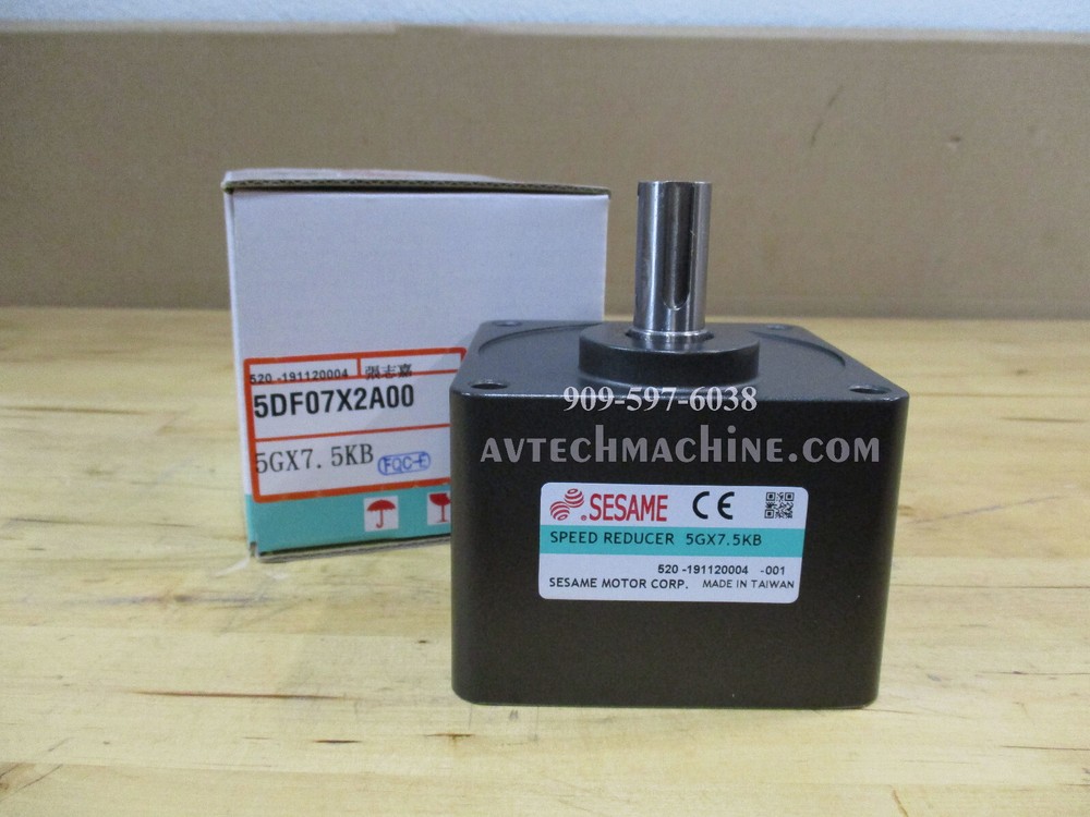 5GX7.5KB Sesame Speed Reducer Gear Box