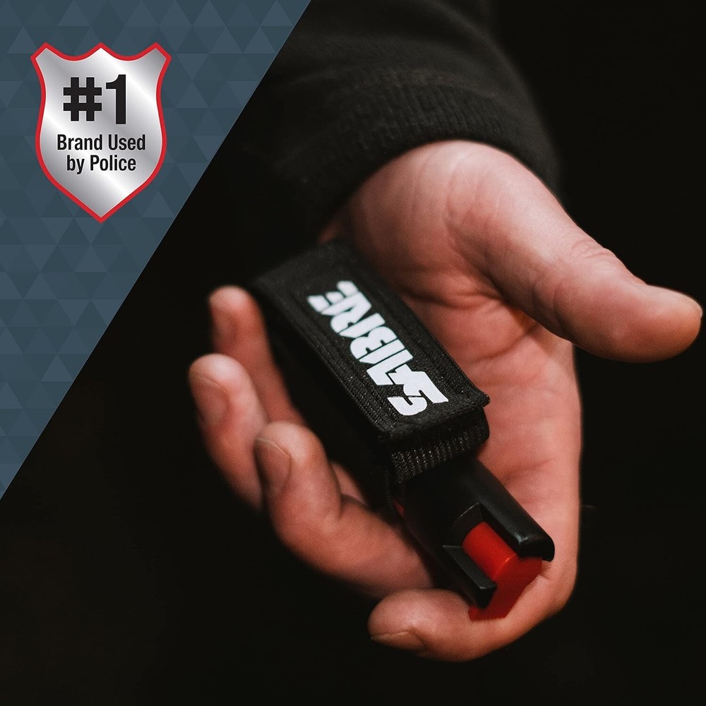 Runner Pepper Gel with Quick-Release Keychain & Reflective Hand Strap - 0.67 oz