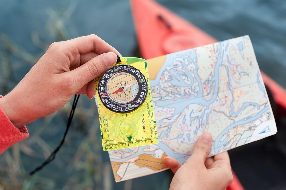 Orienteering Compass - Advanced Scout Compass for Hiking, Camping, and Backpa...