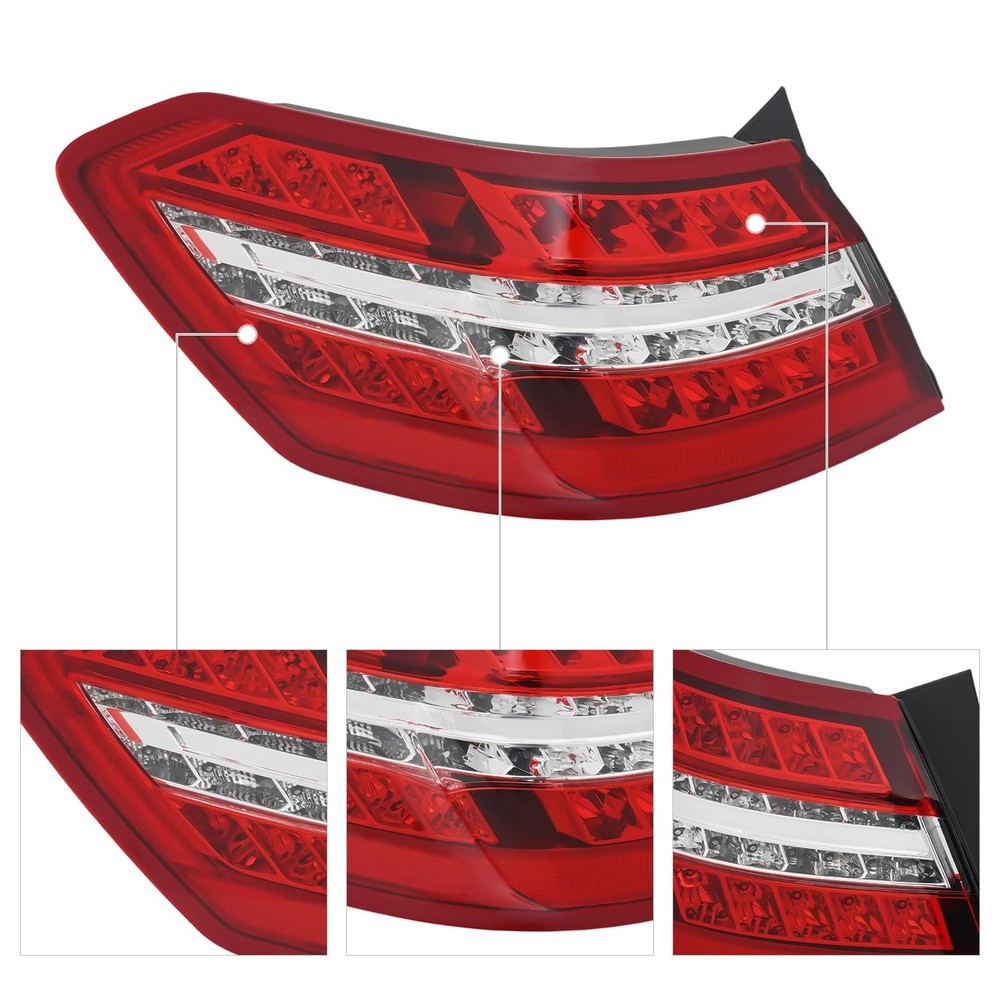 LED Tail Light for 2010-2013 W212 E-Class E350 E550 Driver Side