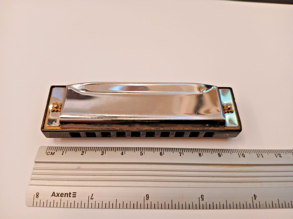 vintage harmonica