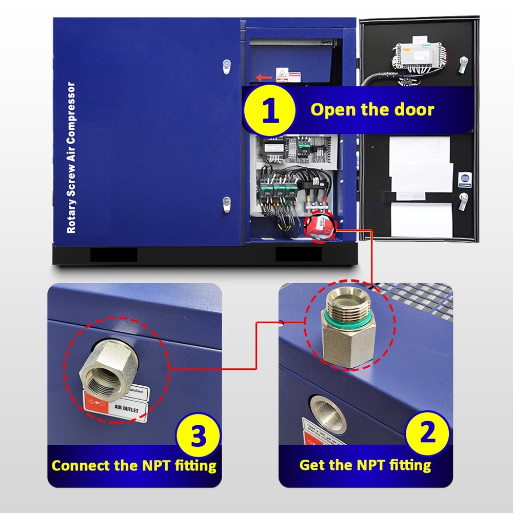 15HP Rotary Screw Air Compressor