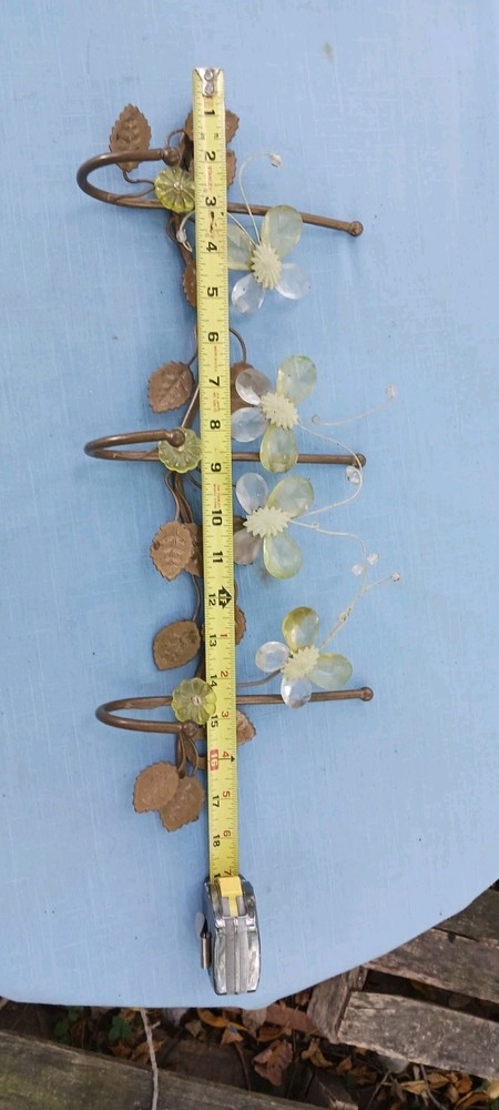 Wall Hook With Butterflies. 3 Hooks