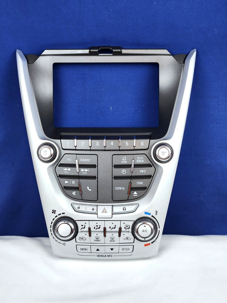 🏅  2012 - 2015 Chevy Equinox   Radio Control Panel  A/C Heat Temp Control   🏅