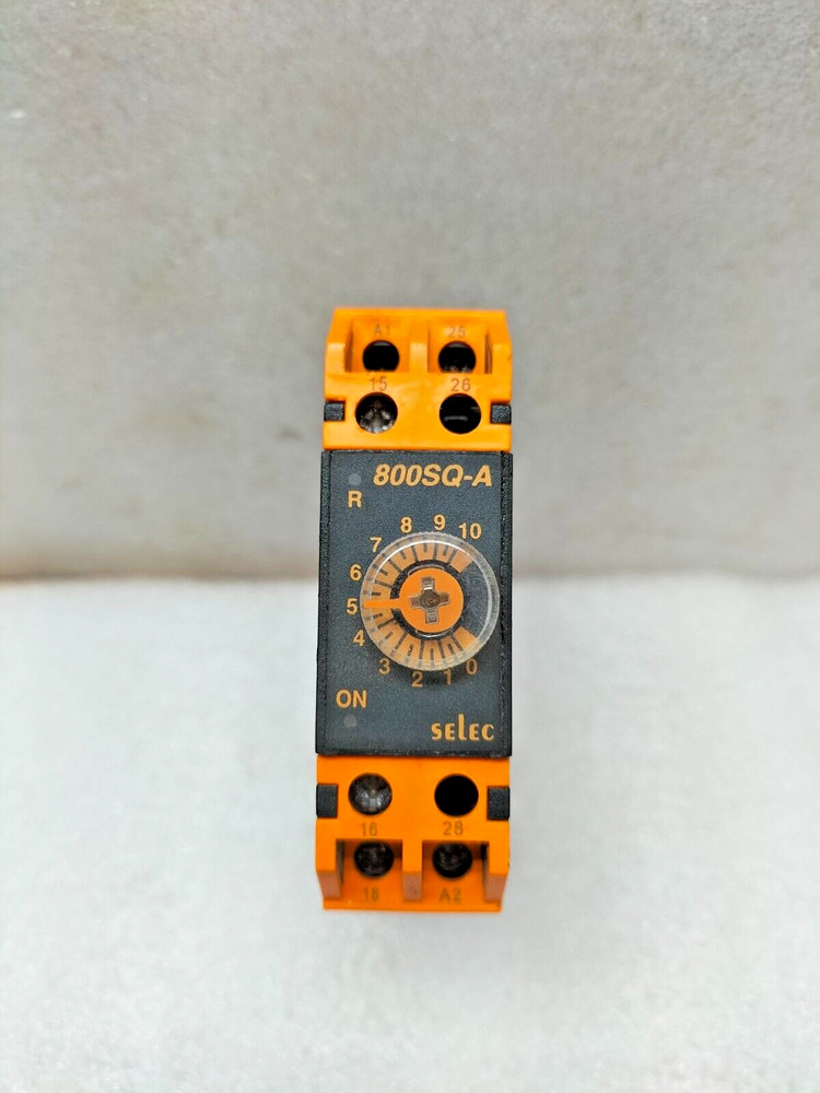SELEC 800SQ-A-230 DIN RAIL TIMER