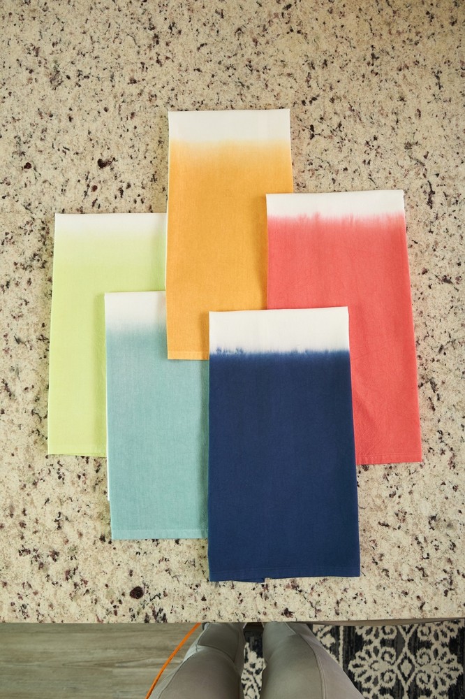 Aster Citron Dishtowel