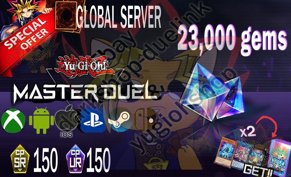 yugioh Master duel GLOBAL - 23Kgems