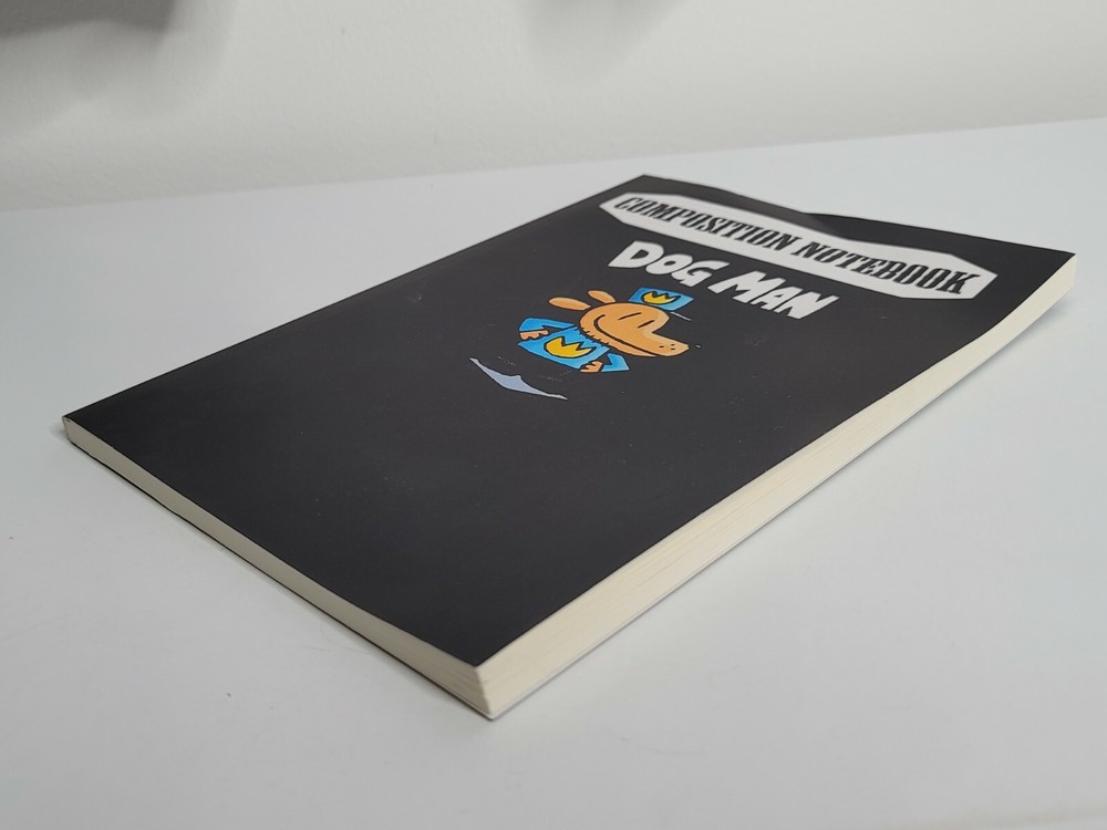 DOG MAN Blank Lined Composition Notebook Journal Planner NEW