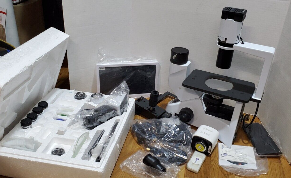 BIM500 Inverted Biological Microscope BRC-6012C NIB-100