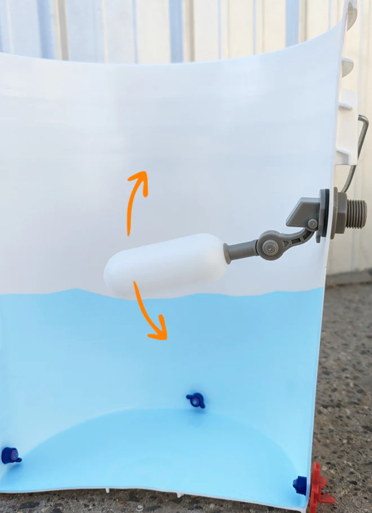 Noble Nest Float Kit | Auto Water Refill | Quick Release Hose Attachment