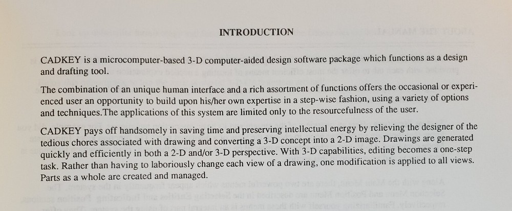 Cadkey Light 3-D Computer Aided Design and Drafting System, Version 4, PB, 1991