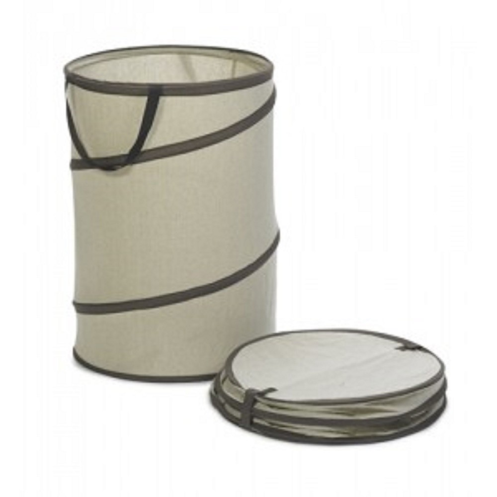 Linen Pop-Up Laudry Hamper