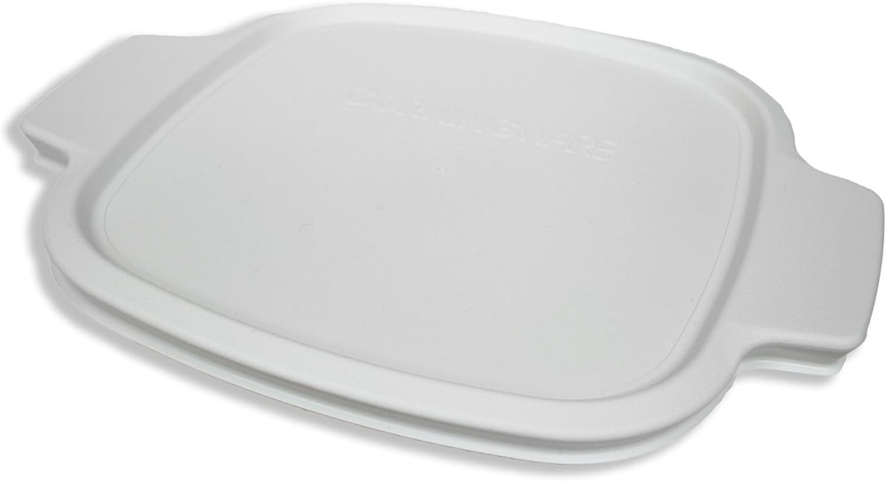 Stovetop A-1-PC 1.5 Quart Square White Plastic Lid - 2 Pack