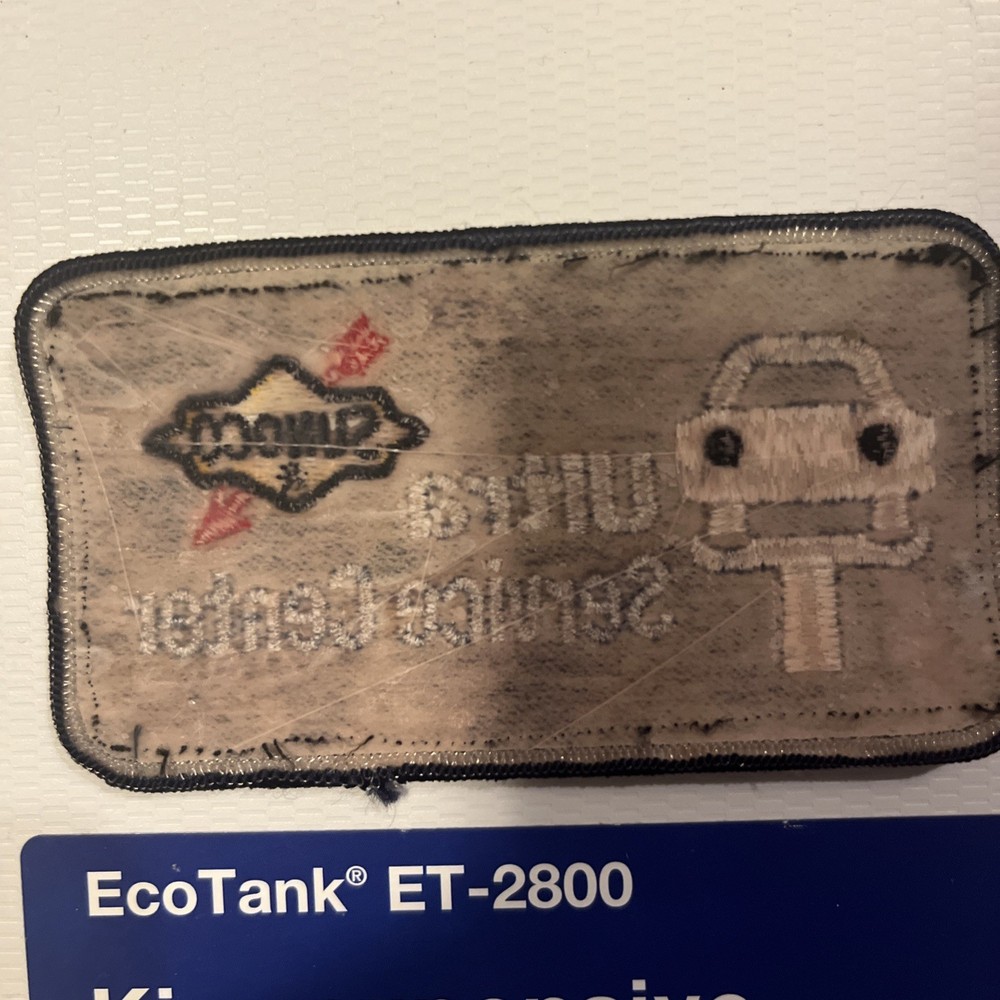 Sunoco service center patch vintage