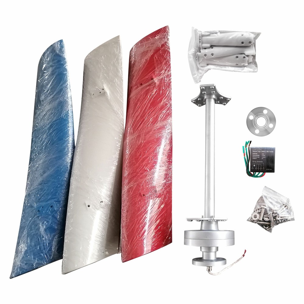 400W Wind Power Turbine Generator Vertical Wind Generator 3 Blades + Controller