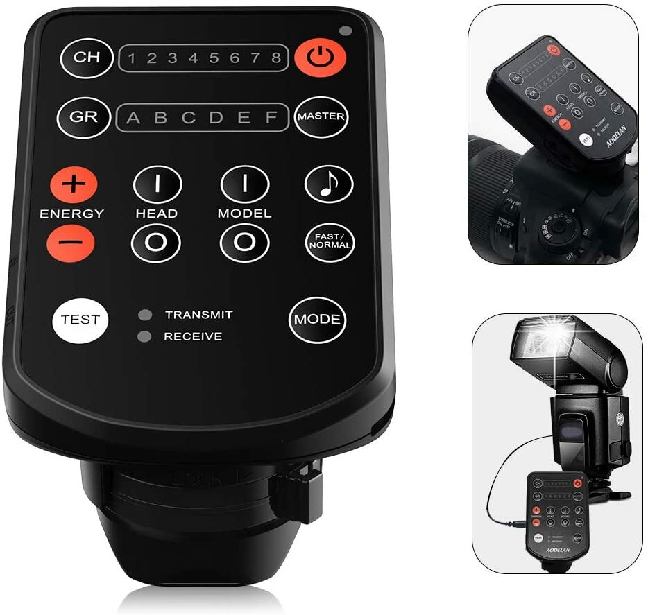 AODELAN E2 Flash Trigger Air Remote sync & control Profoto B1X A1X D1 B10 Pro-10