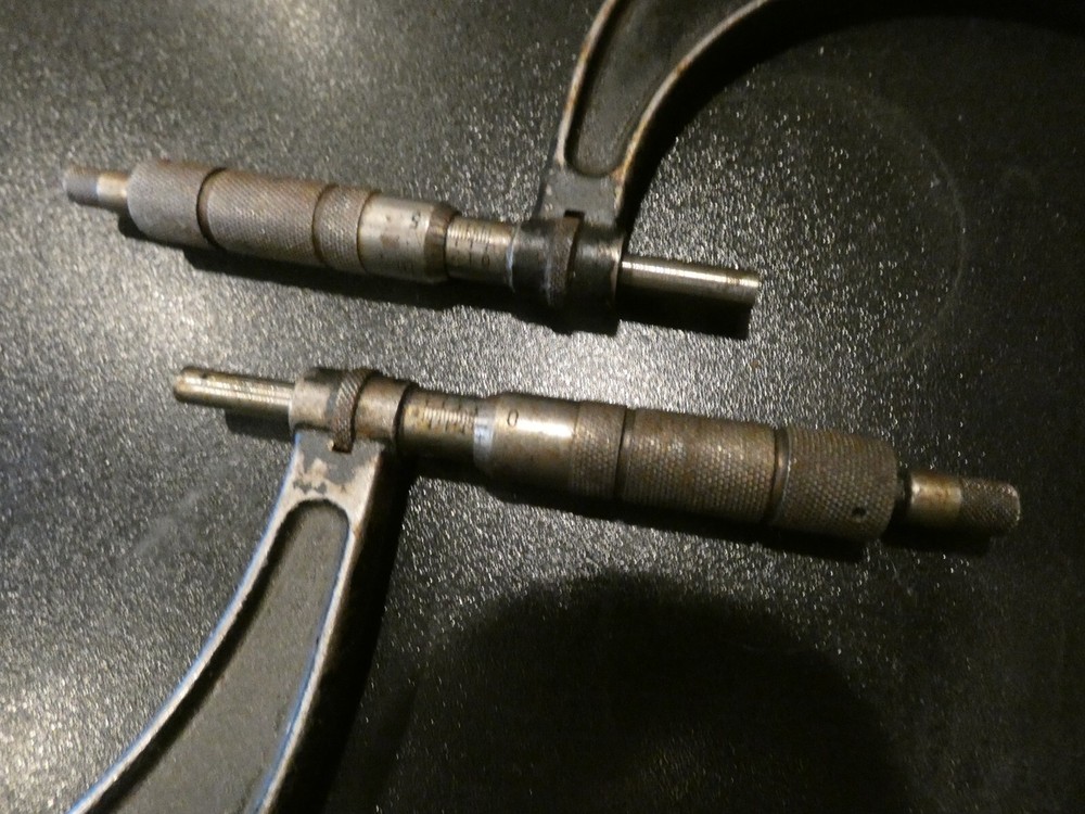 CENTRAL TOOL OUTSIDE MICROMETER 3- 4" and 5-6"