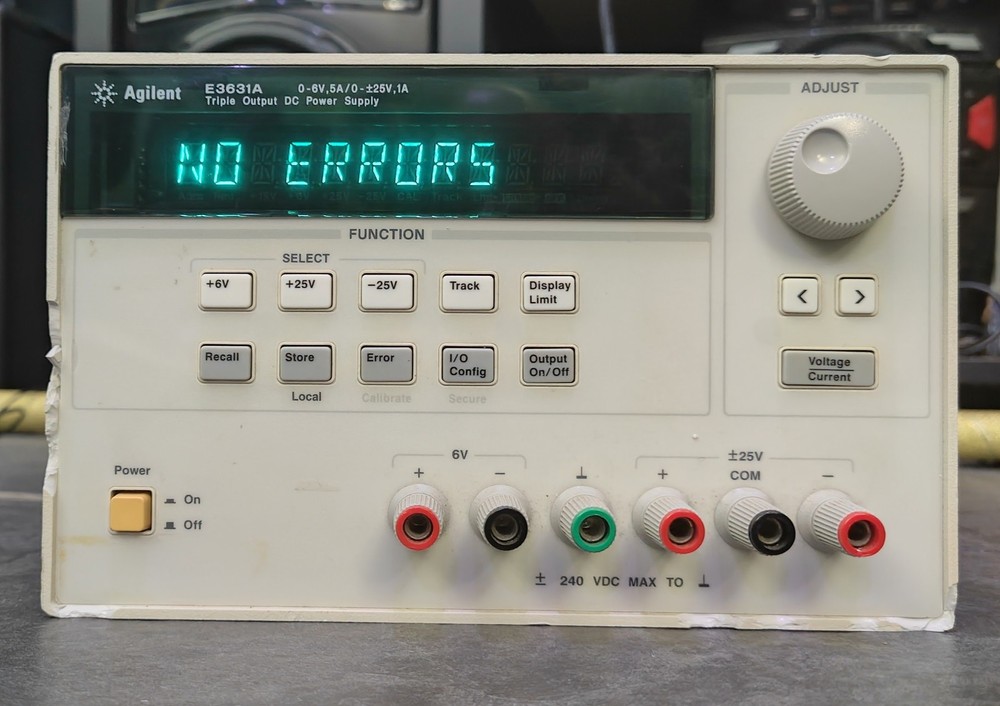 Agilent E3631A Triple Output Power Supply