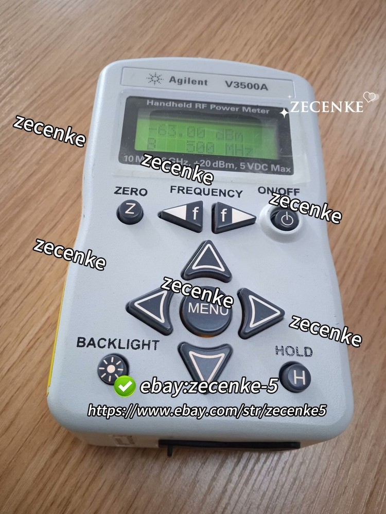 KEYSIGHT agilent V3500A 10MHZ-6GHZHANDHELD RF POWER METER