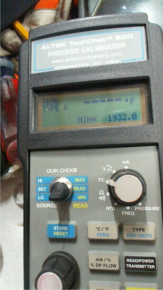 Altek TechChek 830 MultiFunction Process Calibrator FREE SHIPPING UNIT 1
