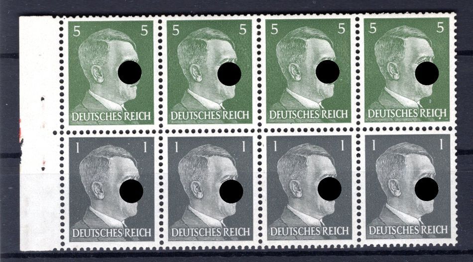 Dr. ZusDr. Heftchenblatt HBL117 impeccable ** MNH POSTFRISCH (AA9116