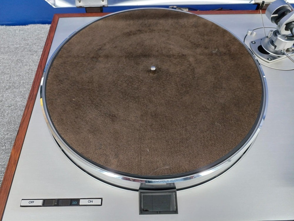 LUXMAN PD121A / SME3009 Ⅱ IMPROVED Record Player Turntable Working