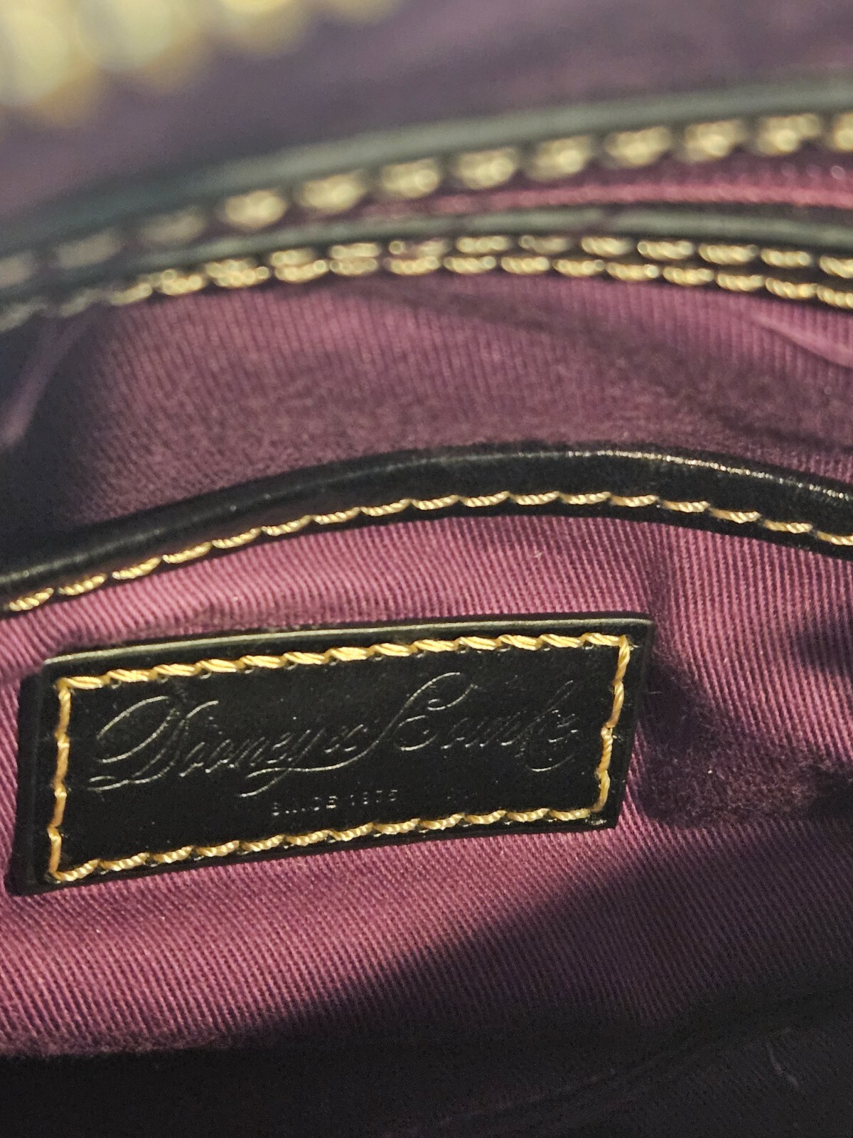 Dooney & Bourke Disney Haunted Mansion 50th Anniversary Satchel