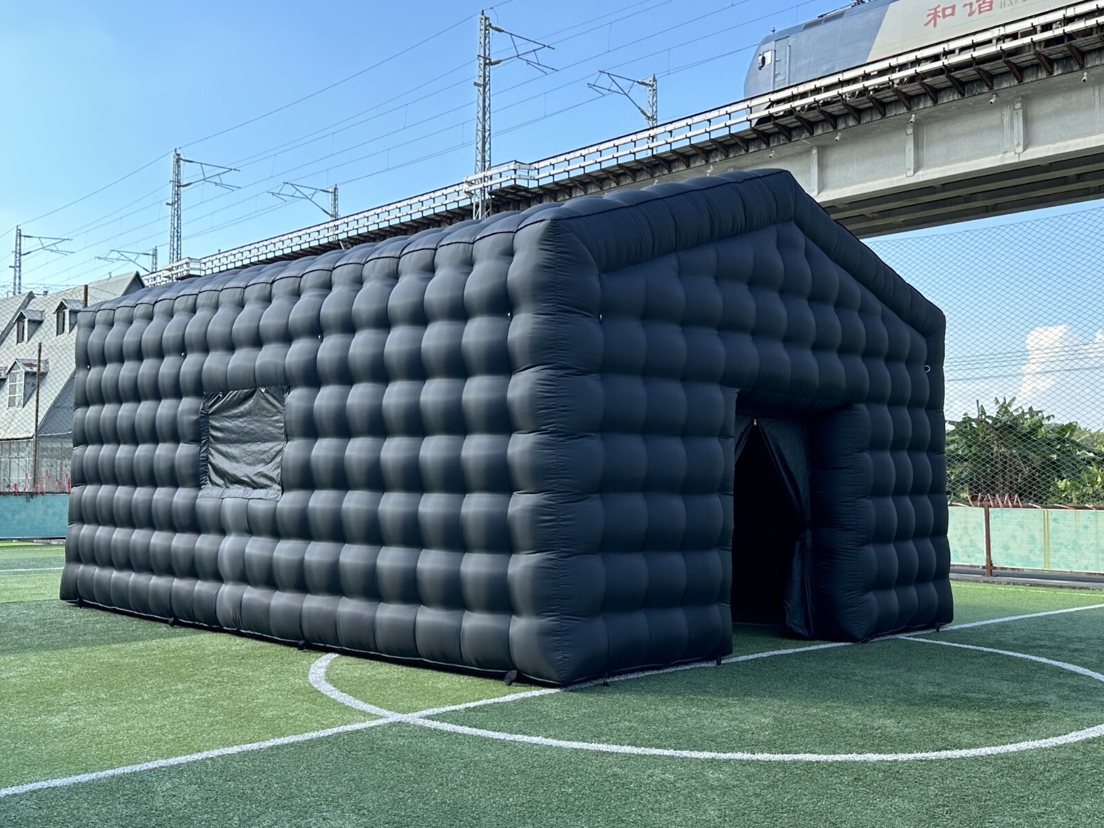 NEW Portable Inflatable CubeLounge Party Waterproof Nightclub House Disco Tent