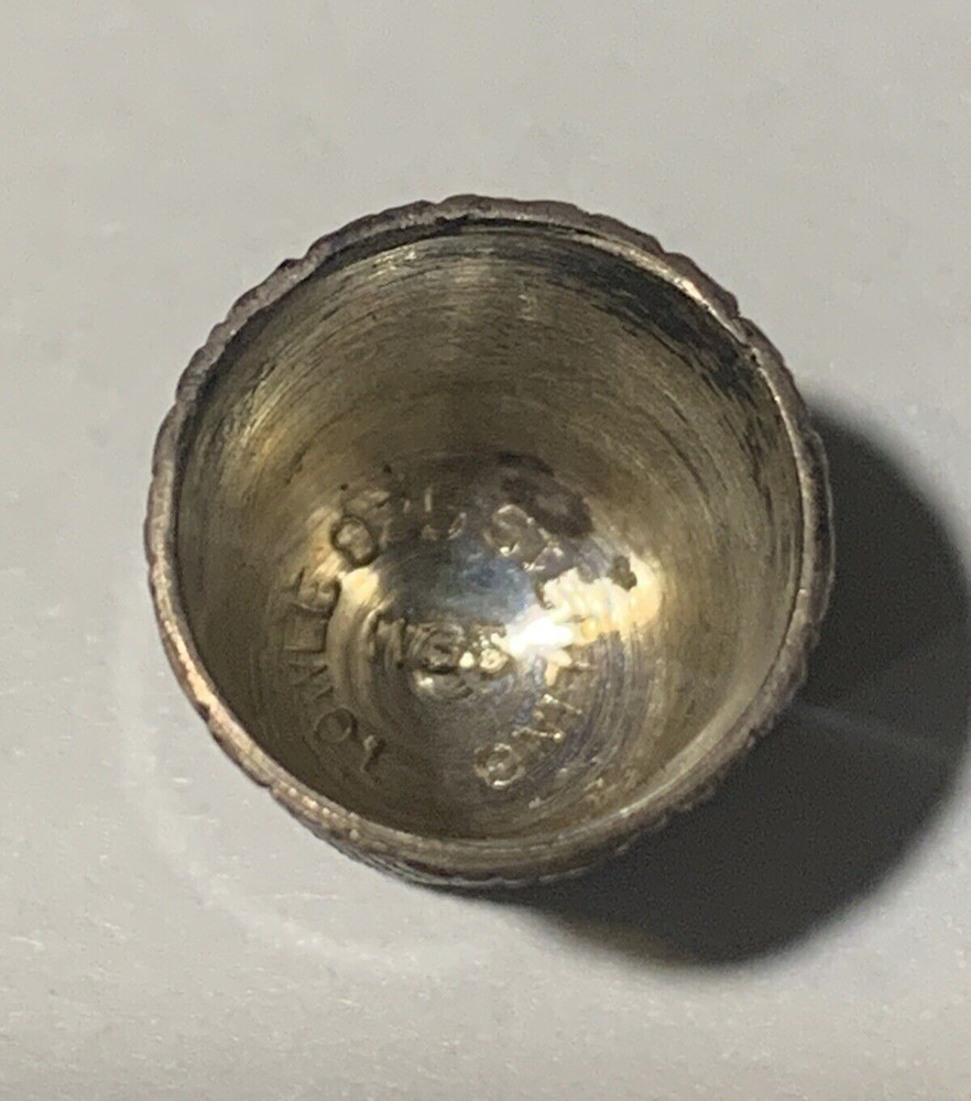 Vintage Silver Thimble