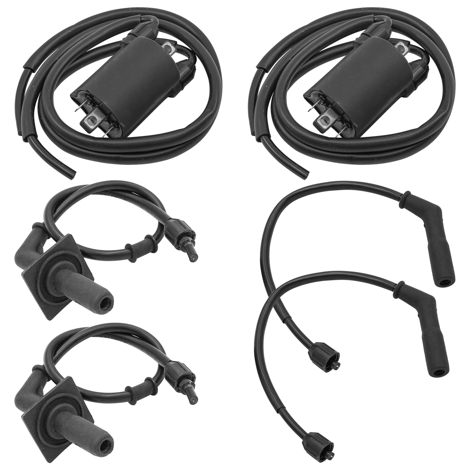 Ignition Coil & Cap For Honda Shadow Spirit 1100 VT1100 2001-2007 30753-MM8-770