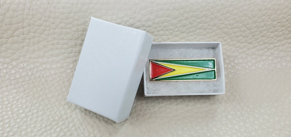 Guyanese Flag Enamel Lapel Pin