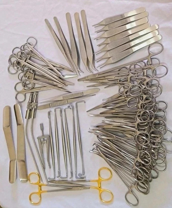 72 Pcs Plastic Surgery Surgical instruments Kit