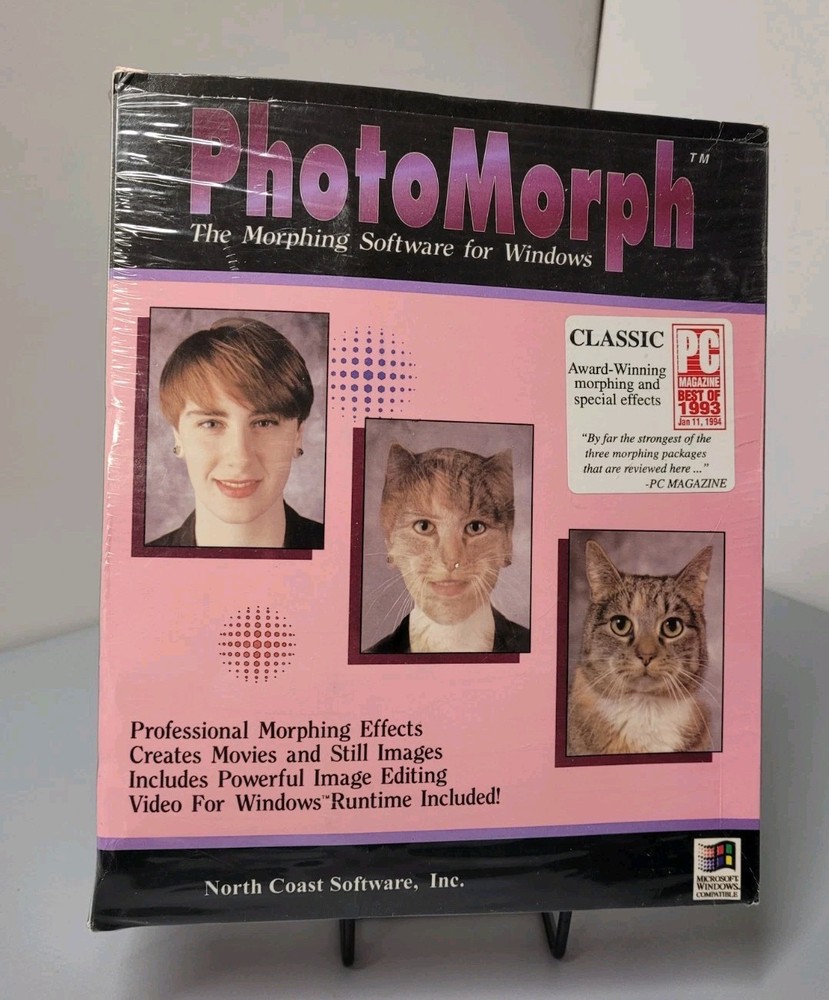 PhotoMorph Special Effects PC CD - Big Box - Rare - Complete