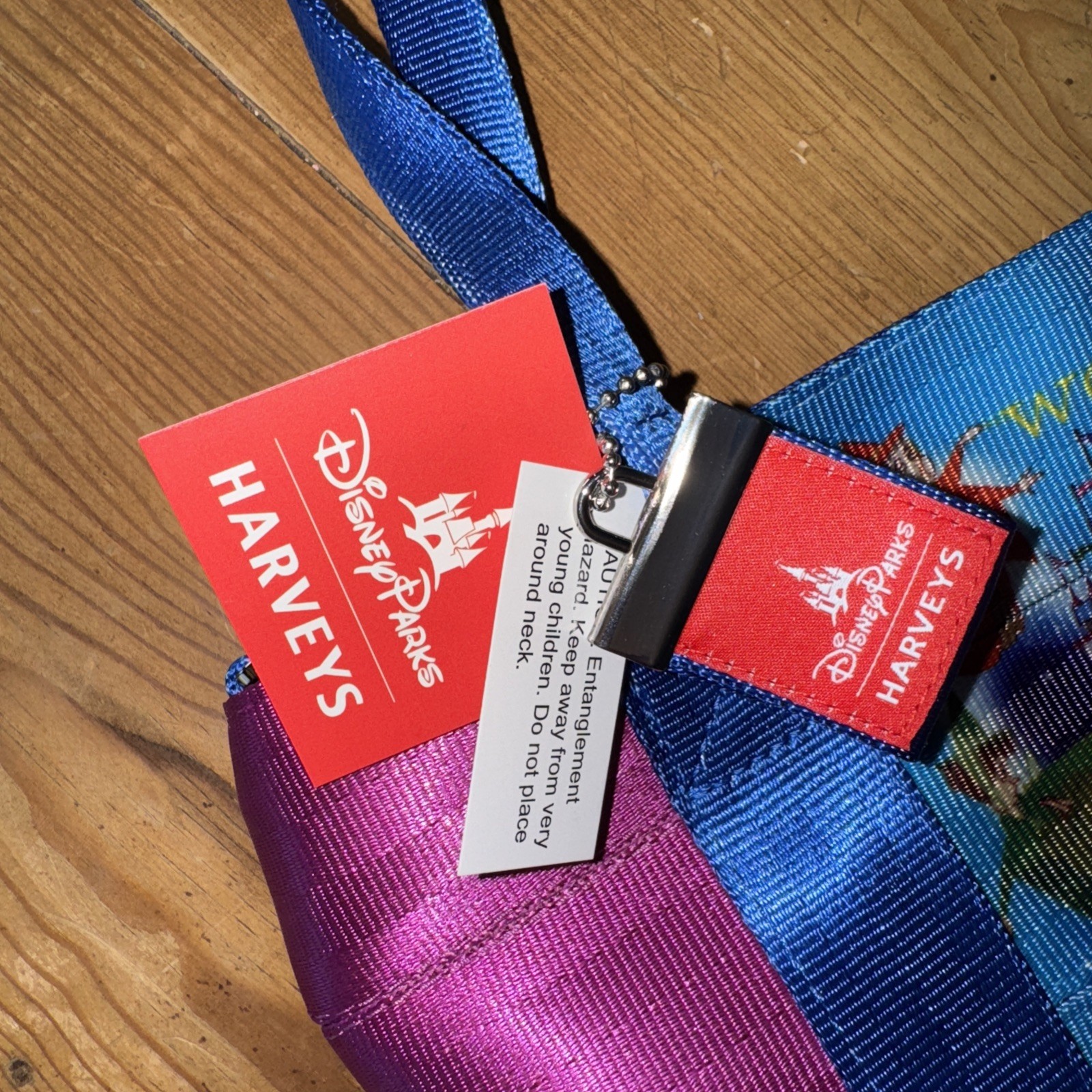 Disney Parks Harveys Sleeping Beauty Maleficent Medium Poster Tote Seatbelt Bag