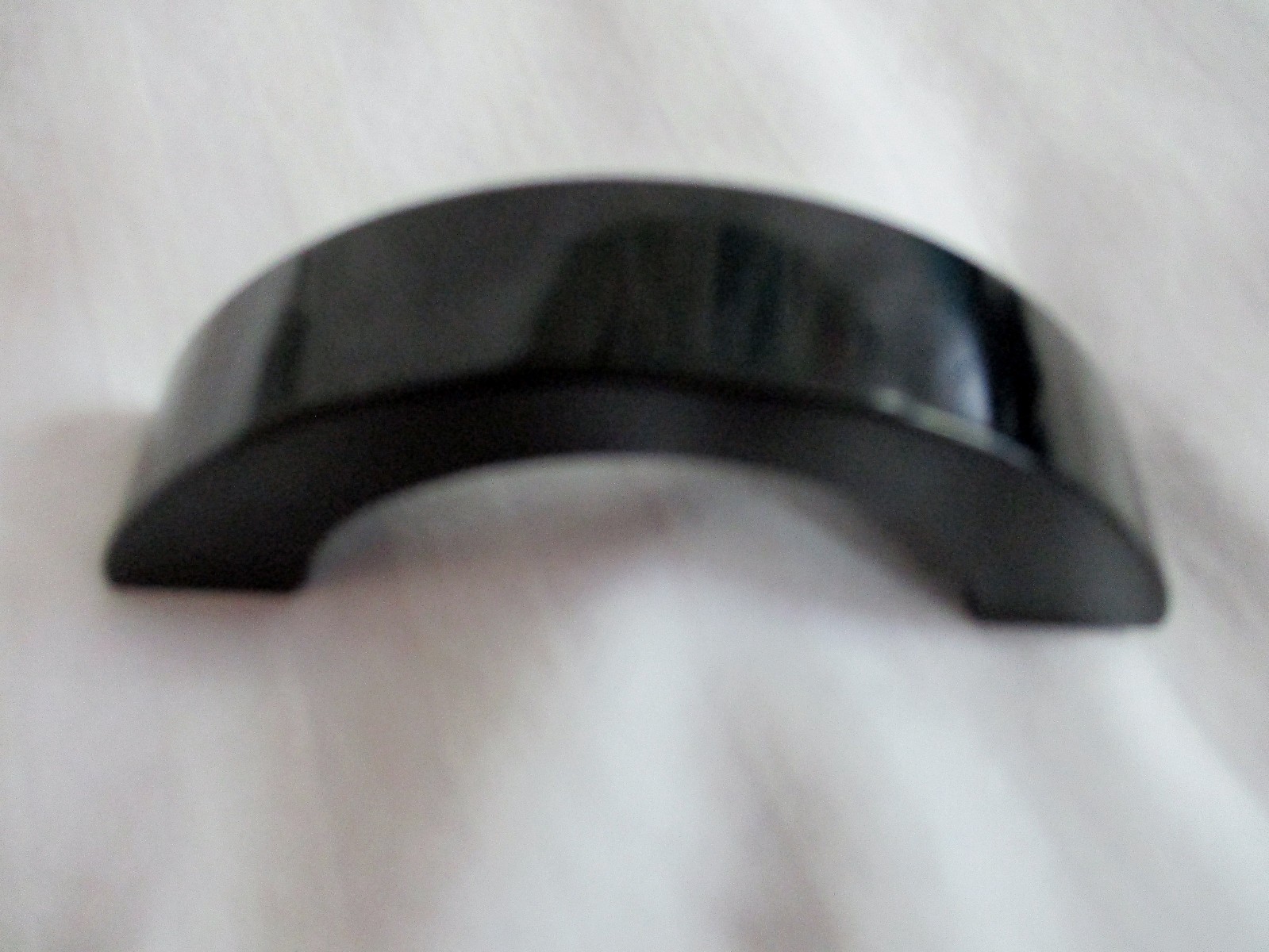 Vintage Set of 4 Black Bakelite Drawer Pulls Door Handles- 3" Long - No screws