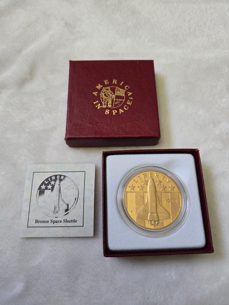 1988-P Bronze Space Shuttle Medallion
