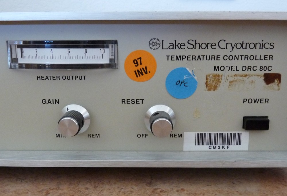 LAKE SHORE DRC 80C DIGITAL CRYOGENIC THERMOMETER CONTROLLER