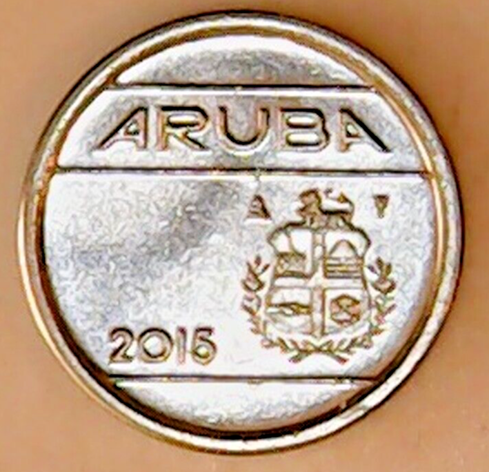 Aruba 2015 5 cents Coin