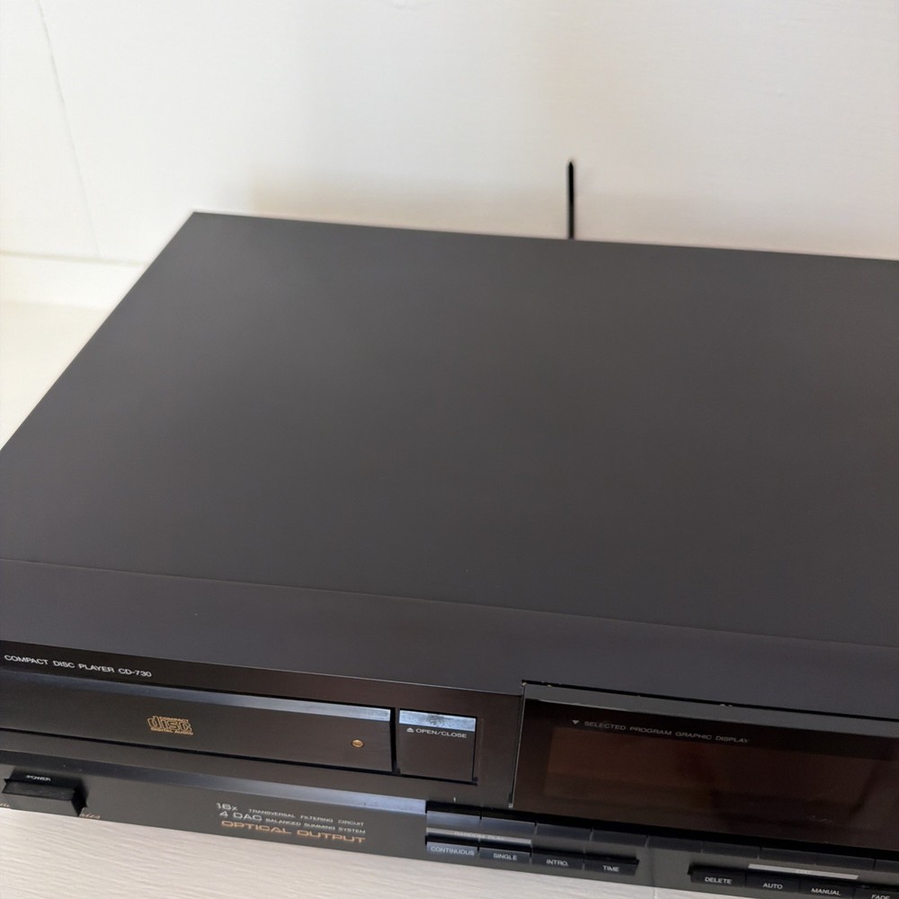 Vintage NEC CD-730 Renaissance Version 4 DAC Compact Disc Player Digital- MINT