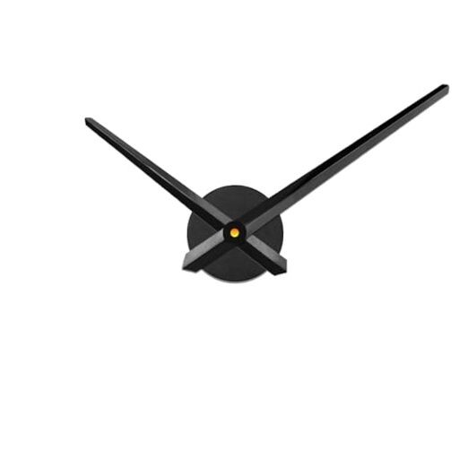 Large Wall Clock 3D Clock Hands with Clock Mechanism & Wall Sticker Wall