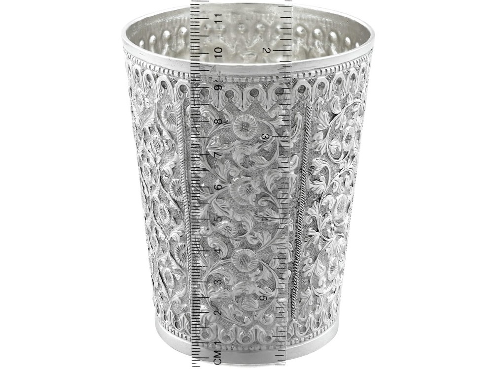 Antique Indian Silver Beaker