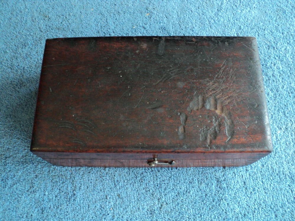 ANTIQUE DIAL INDICATOR SET IN VERY COOL CASE