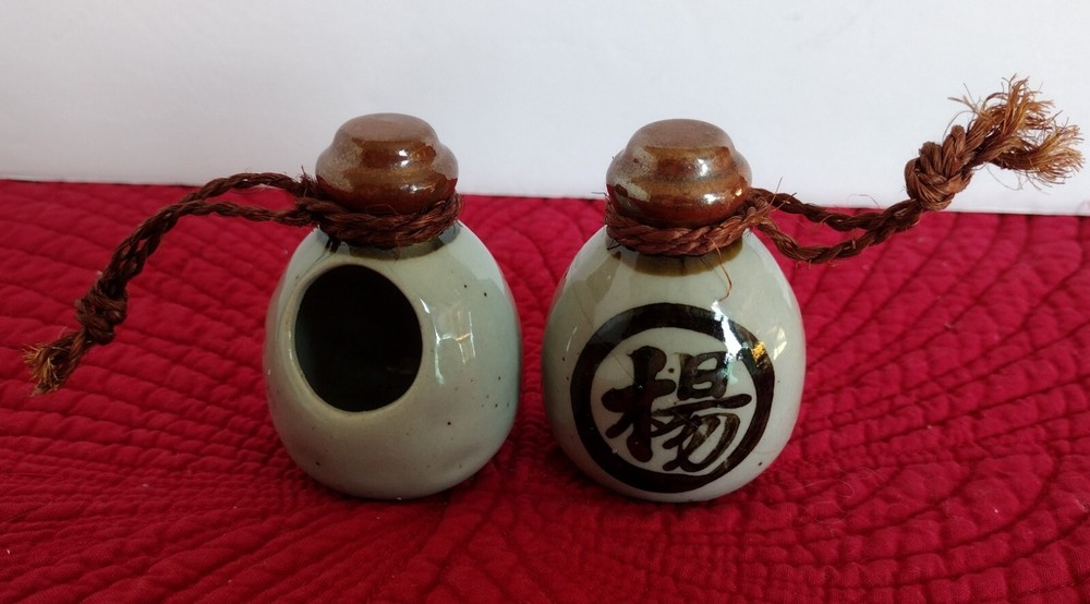 Japanese Pottery Toothpick Holder Dispenser