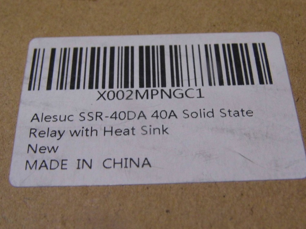 Alesuc Solid State Module SSR-40 DA 24-380Vac 40A (relay)