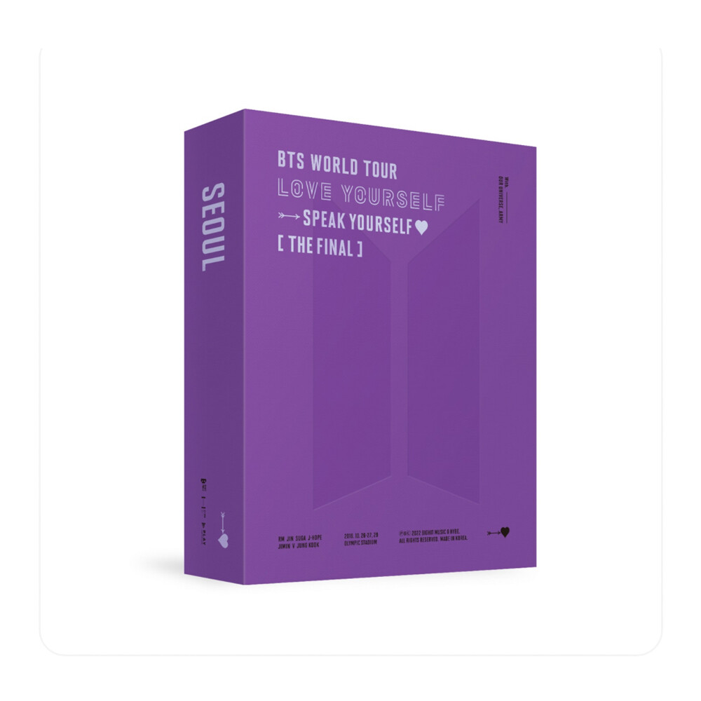 BTS WORLD TOUR LOVE YOURSELF : SPEAK YOURSELF THE FINAL DIGITAL CODE