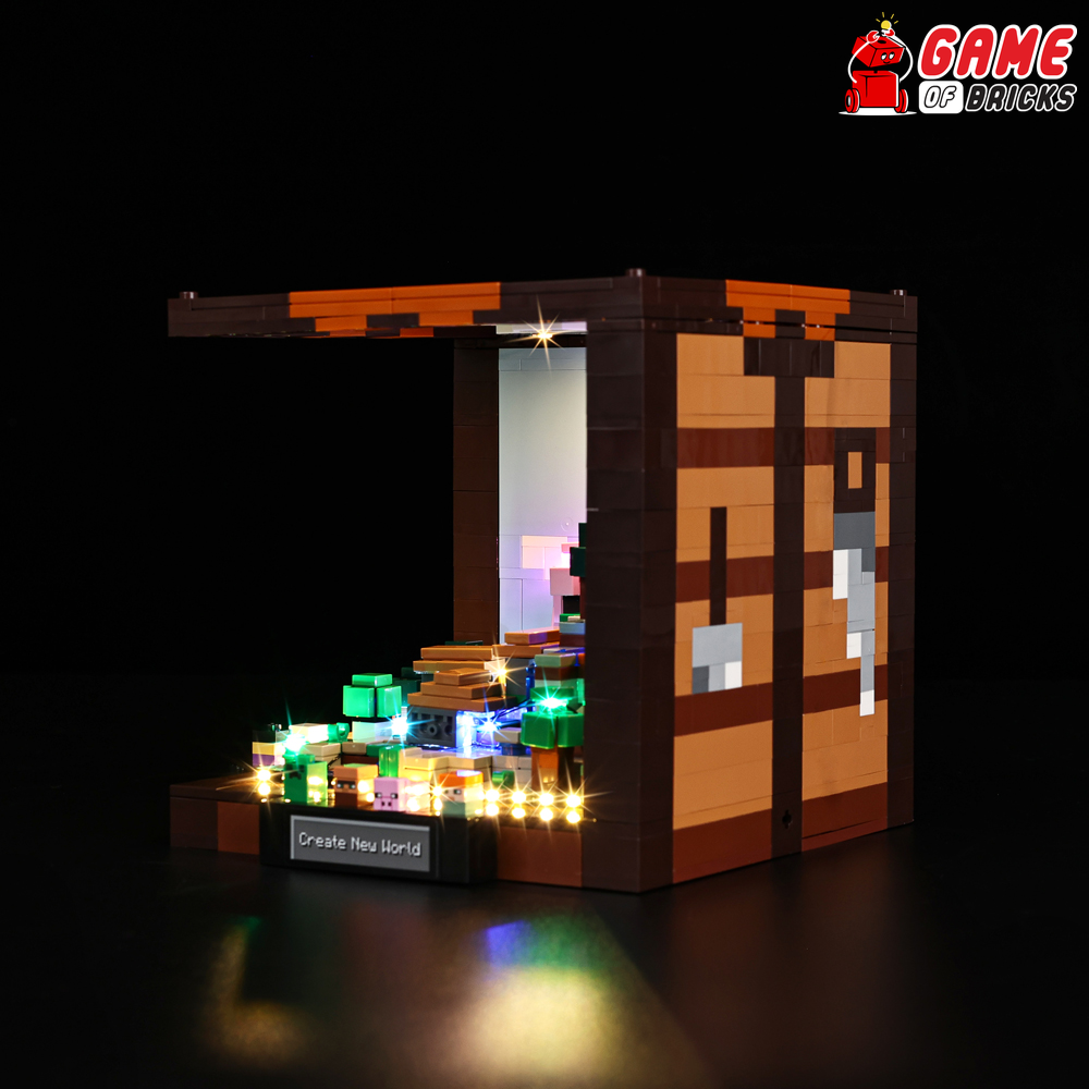 LED Light Kit for The Crafting Table - Compatible with LEGO® 21265 Set