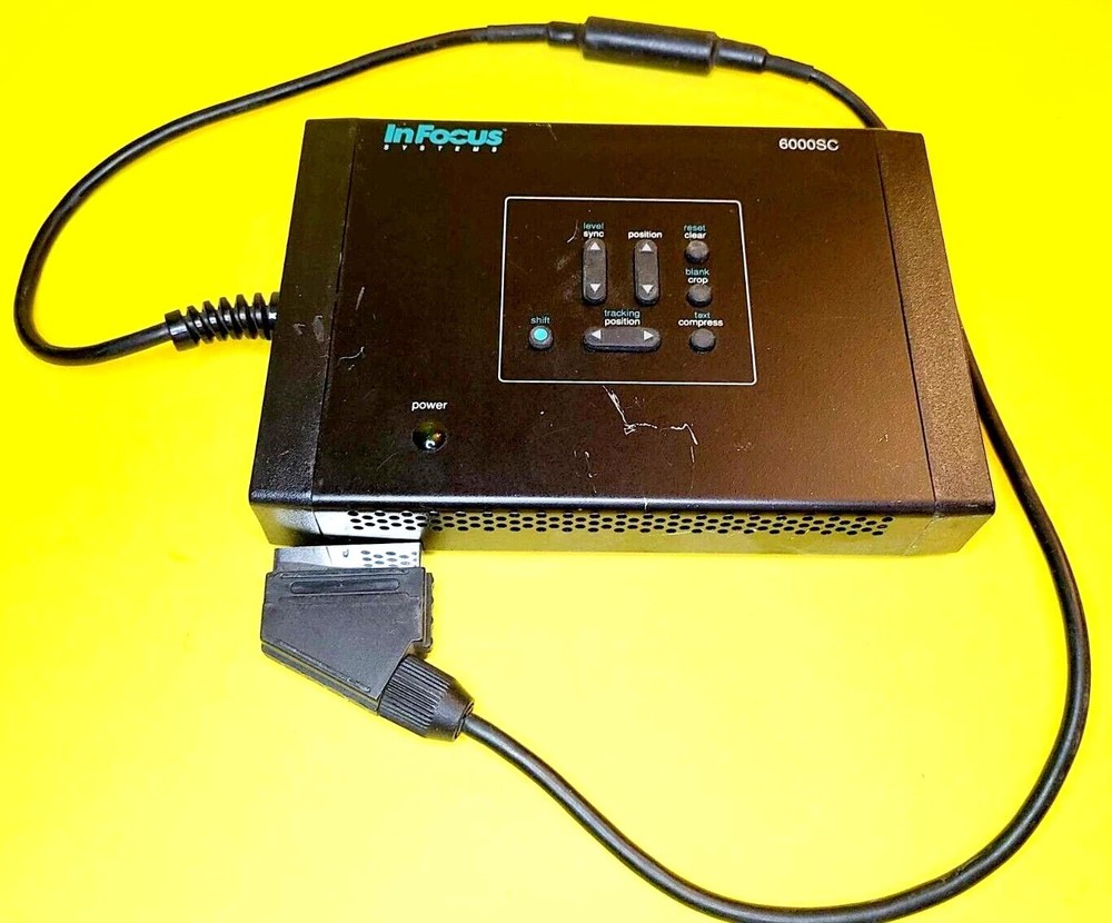 INFOCUS SYSTEM 6000SC VCR REMOTE CONTROL FOR IN6000SC DLP PROJECTOR CONTROLLER