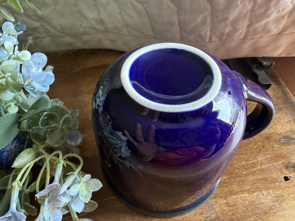 Cobalt And Teal Coffee Mug
